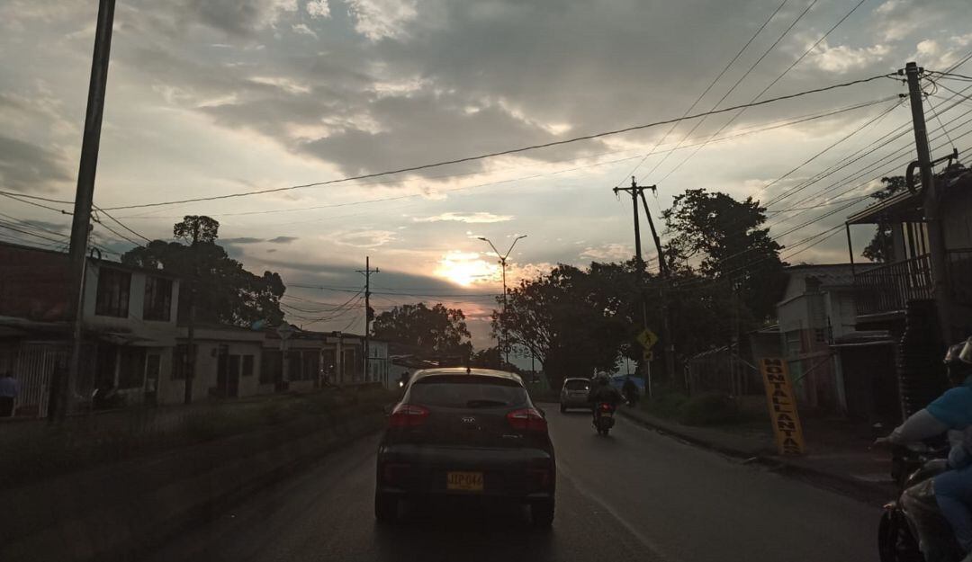 Atardecer en Armenia