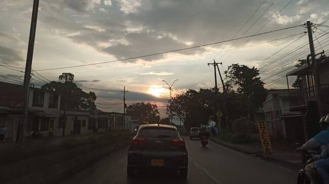 Atardecer en Armenia