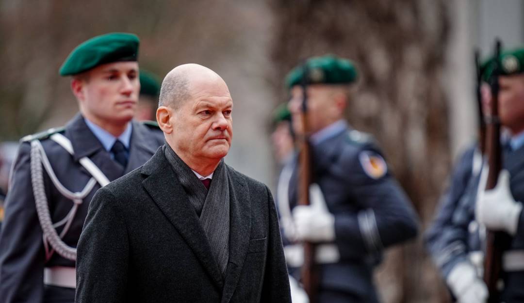El canciller alemán Olaf Scholz ya anunció medidas. Foto: Getty