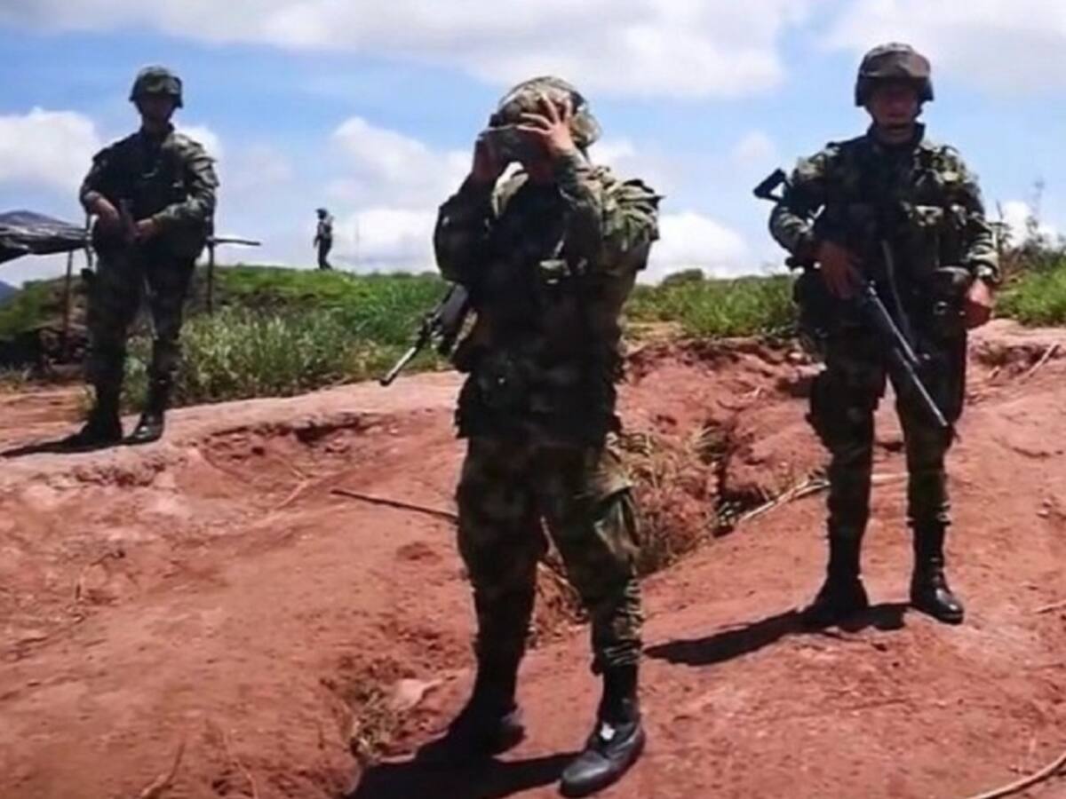 Ejército protege familia amenazada en el municipio de Hacarí