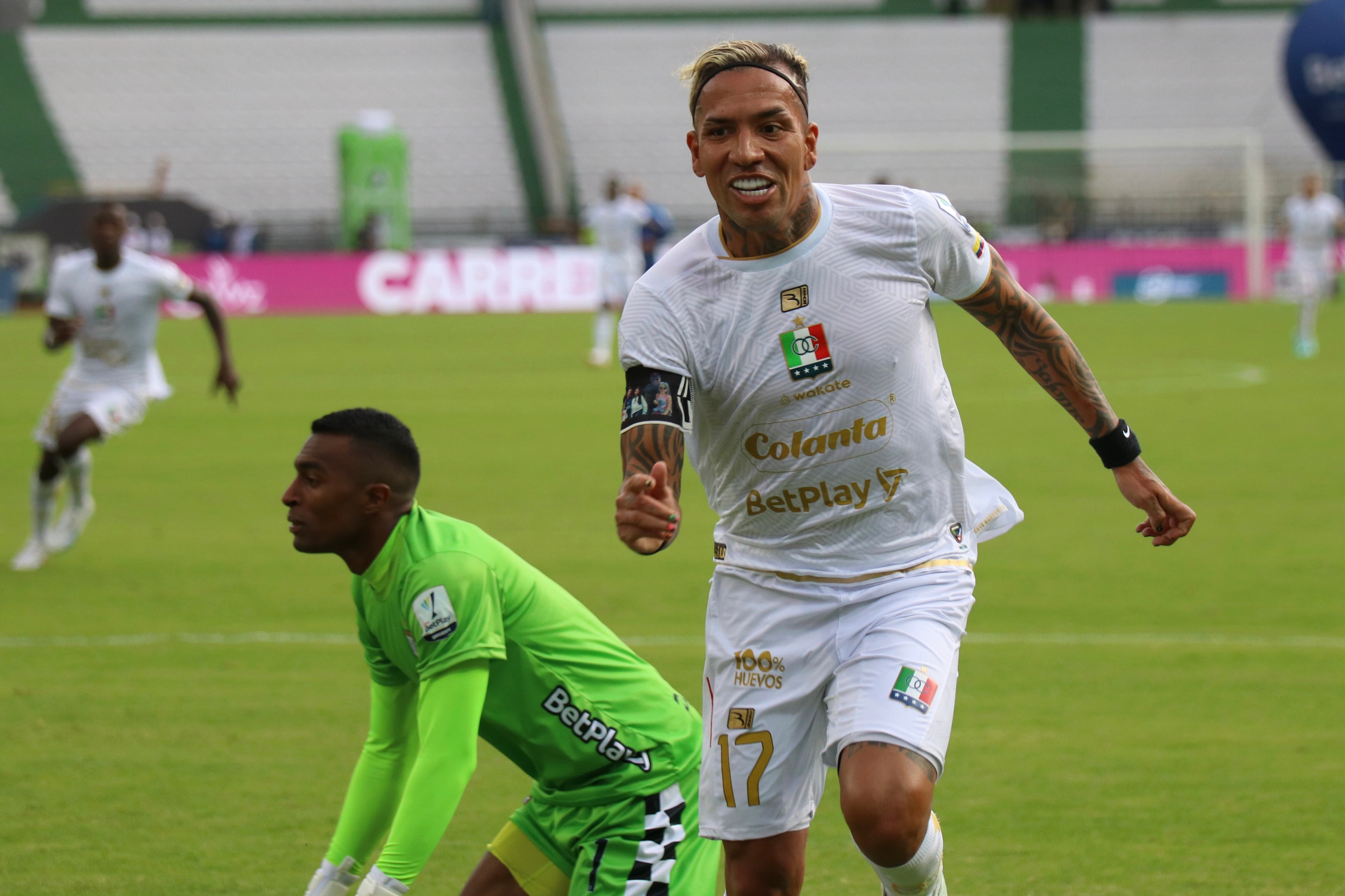 Dayro Moreno, segundo máximo goleador de la liga colombiana / Colprensa