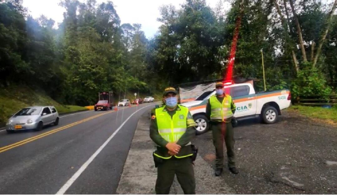 Foto: Enviada desde la Policía Metropolitana de Manizales.