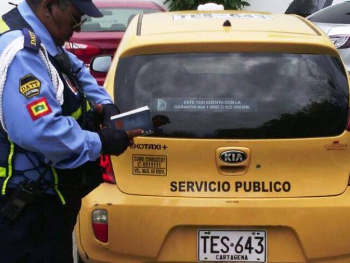 Un millón de pesos deberá pagar taxista en Cartagena por negarse a prestar un servicio