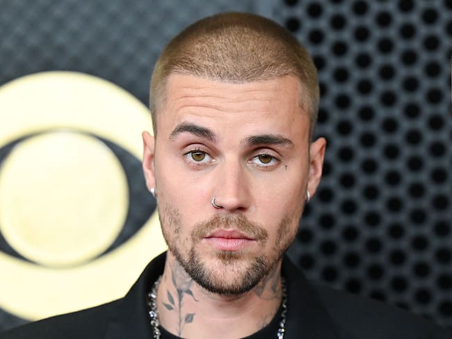Justin Bieber at the 68th GRAMMY Awards held at the Crypto.com Arena on February 01, 2026 in Los Angeles, California. (Photo by Gilbert Flores/Billboard via Getty Images)