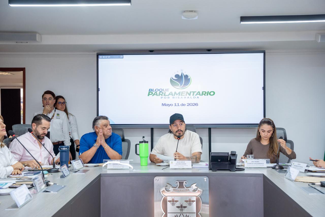 Foto: Reunión Bloque Parlamentario - Gobernación de Risaralda