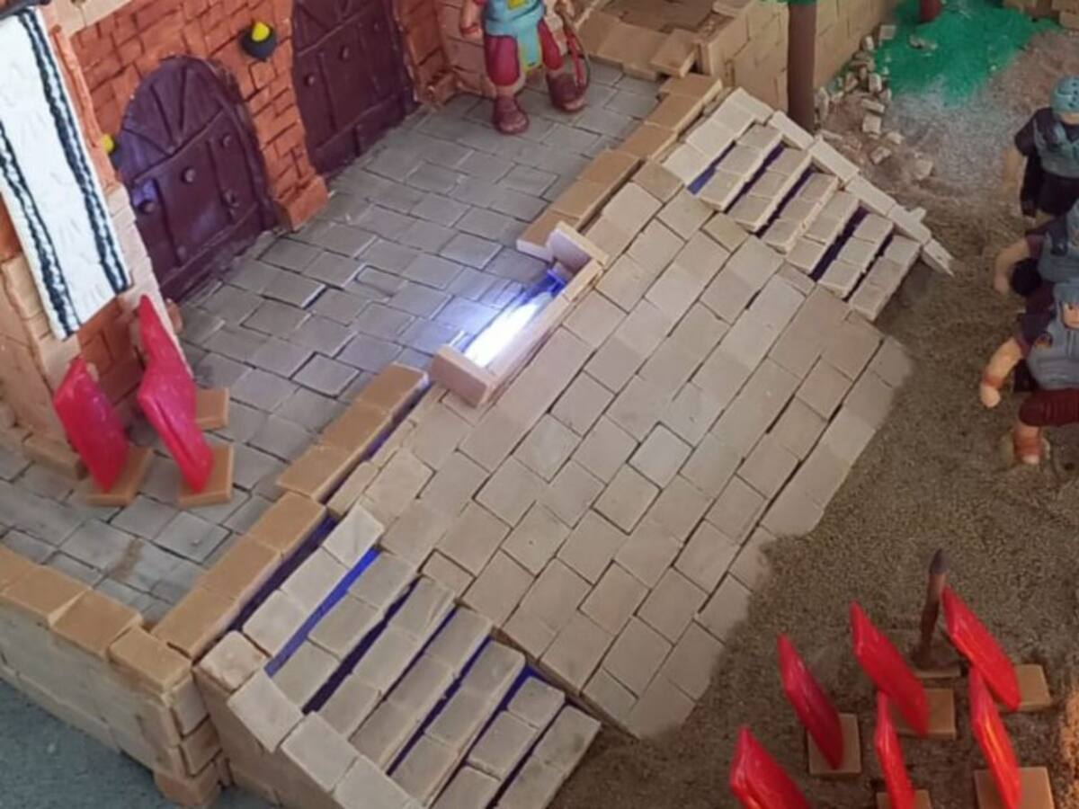 VIDEO: El pesebre que se puede comer está en Floridablanca