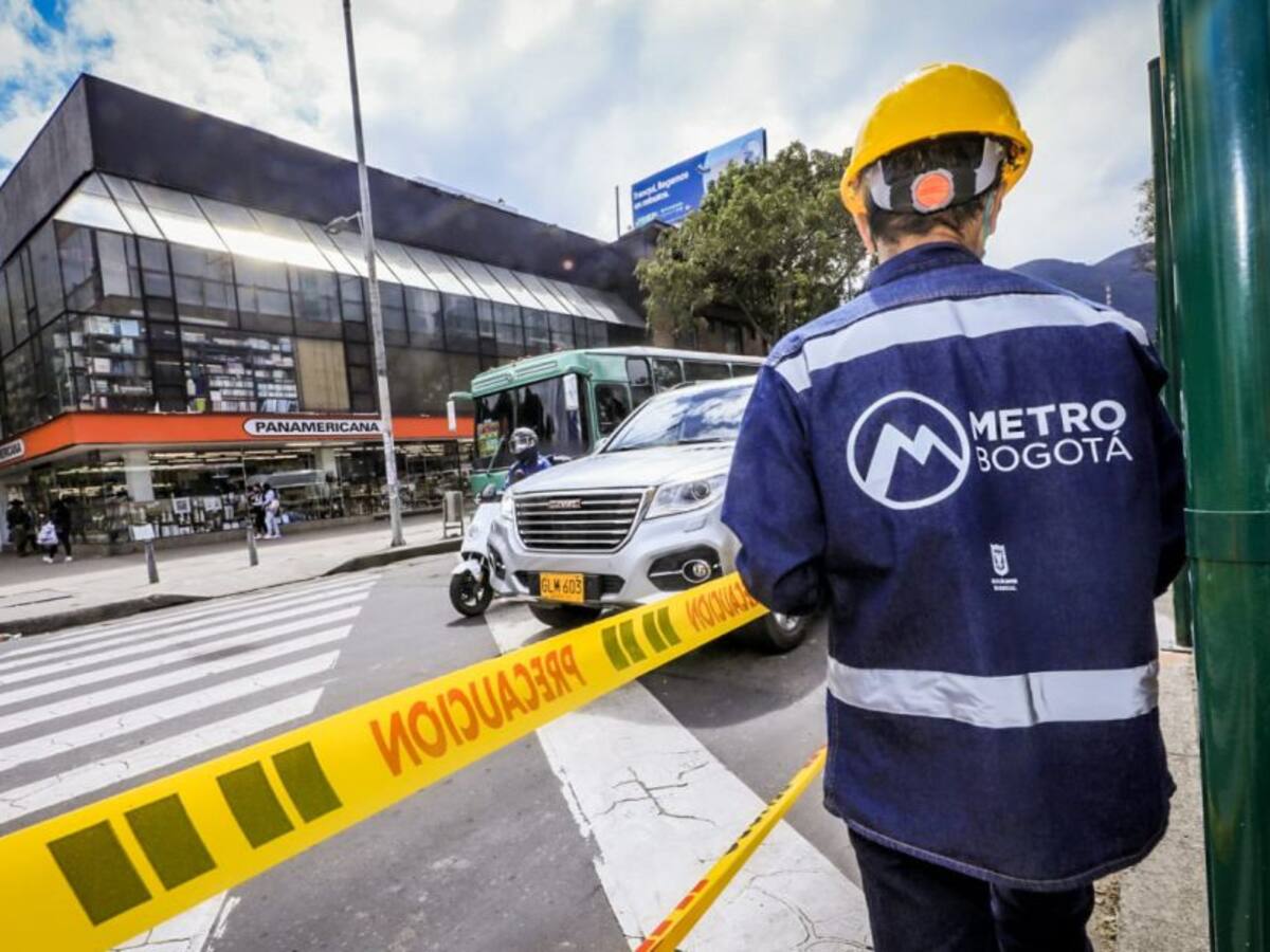 Comenzaron las obras de la calle 72 para el Metro de Bogotá