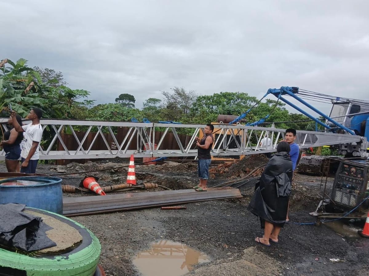 Un menor sin vida y varias personas lesionadas deja accidente con grúa en zona rural de Buenaventura