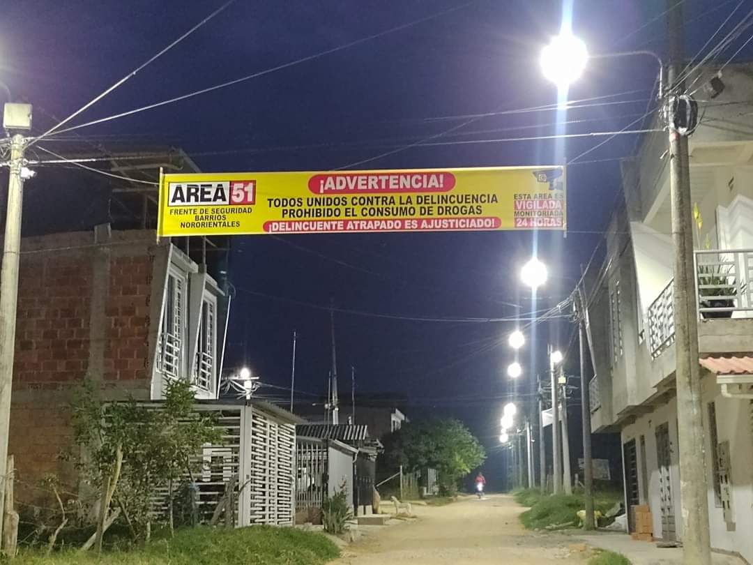 Foto: Inseguridad El Portal Pitalito.