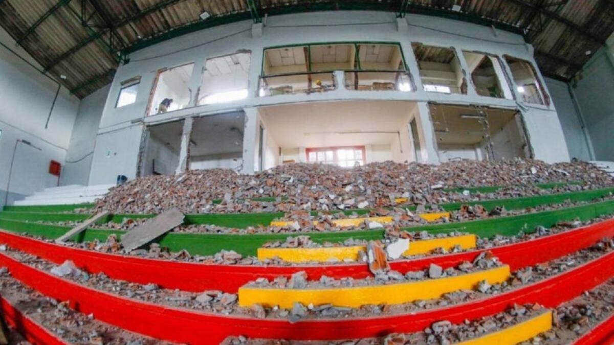 Comienza la remodelación del Coliseo Menor de Manizales