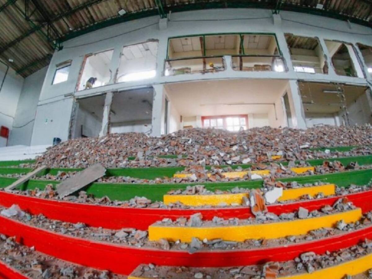 Comienza la remodelación del Coliseo Menor de Manizales