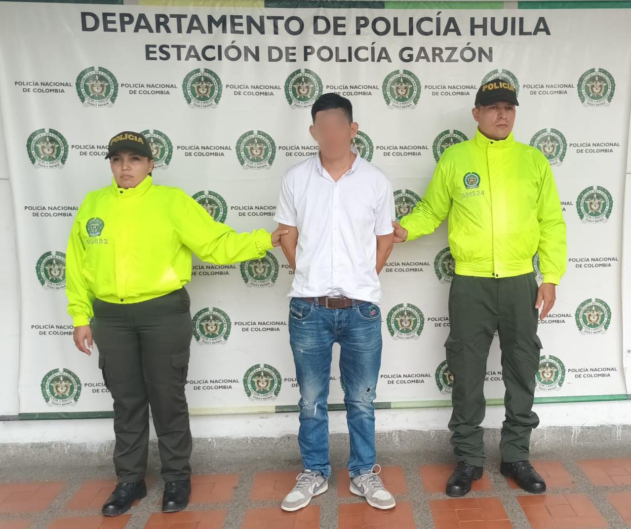 Actor criminal fue capturado por hurto calificado y agravado en Garzón.