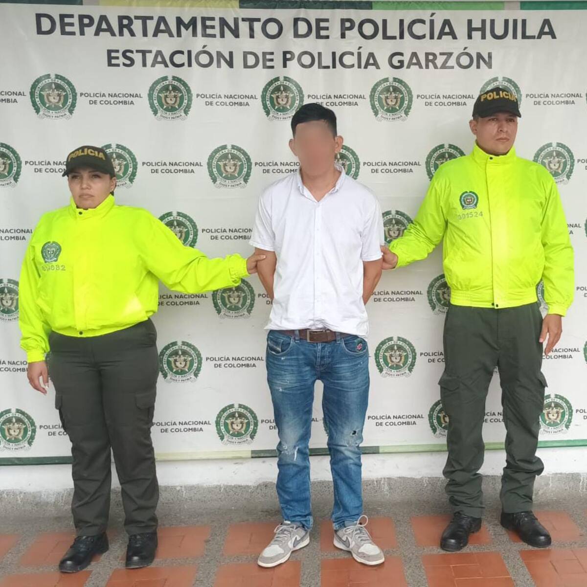 Capturan a 'Piercing', Reconocido Delincuente, por Hurto Calificado y Agravado en Garzón