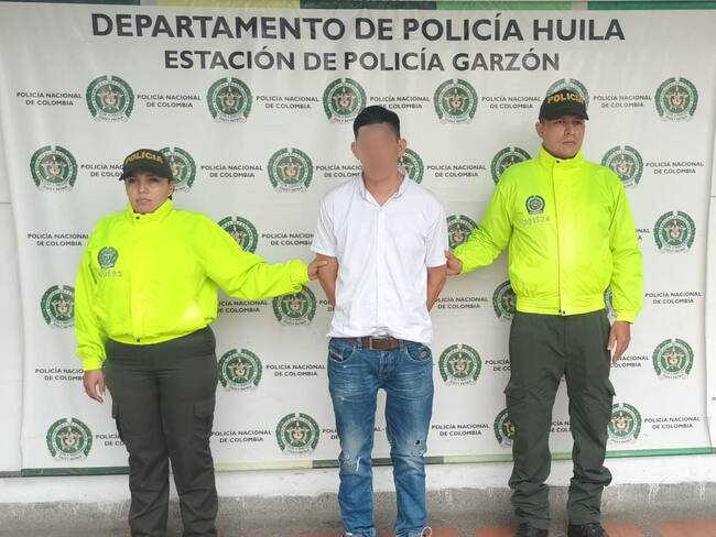 Actor criminal fue capturado por hurto calificado y agravado en Garzón.