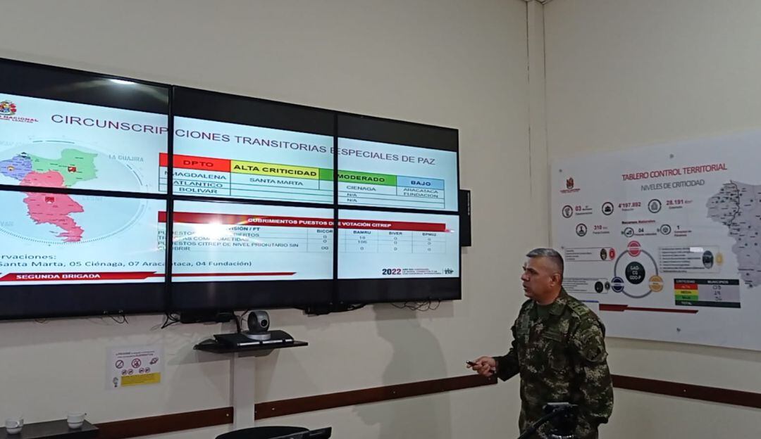 Coronel Luis Eduardo Cifuentes, comandante de la Segunda Brigada del Ejército