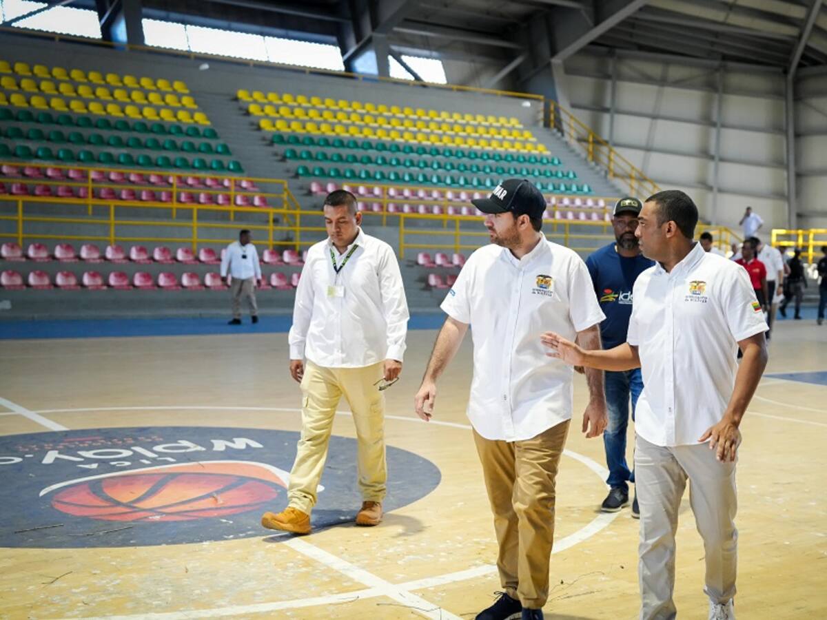 Gobernador Yamil Arana propone construir ciudadela deportiva integral de Bolívar