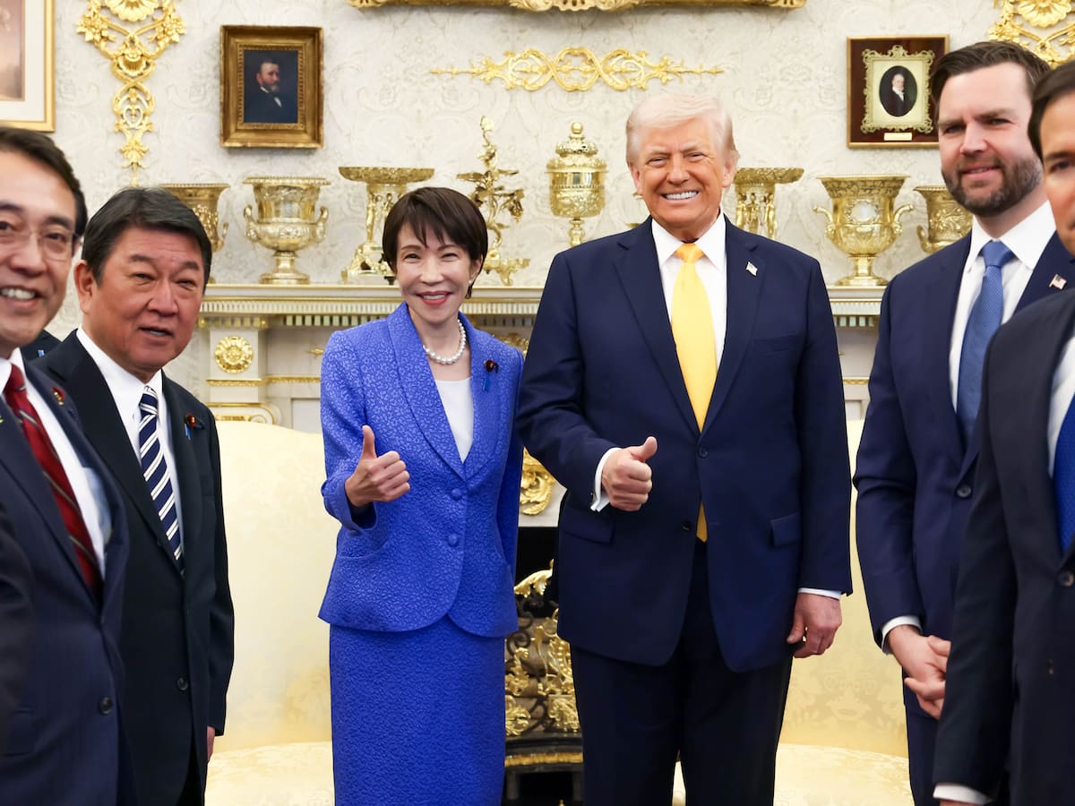 Primera ministra de Japón trazó líneas rojas a Trump para dar apoyo militar en Estrecho de Ormuz
