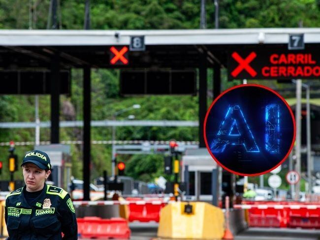 Peaje, IA, imágenes de referencia (Getty Images).