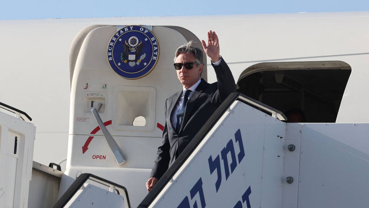 Blinken inicia su octava gira por Medio Oriente para impulsar tregua entre Israel y Hamás