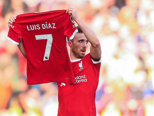 Homenaje de Diogo Jota a Luis Díaz, cuando su padre estaba secuestrado / Getty Images