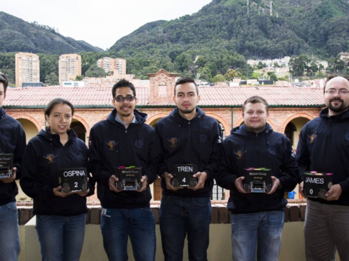 Selección Colombia de robots participará en el mundial de fútbol