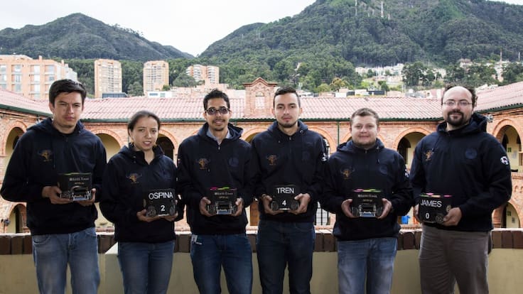 Selección Colombia de robots participará en el mundial de fútbol