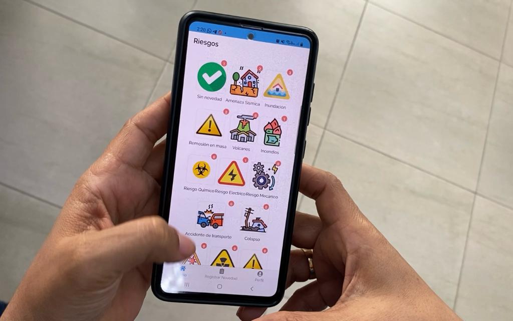 Cartagena contará con una aplicación móvil para reportar riesgos y emergencias