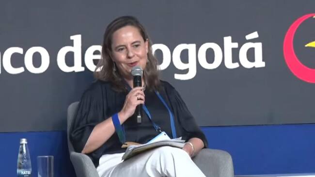 La ministra de Vivienda, Helga María Rivas / Cortesía Asobancaria