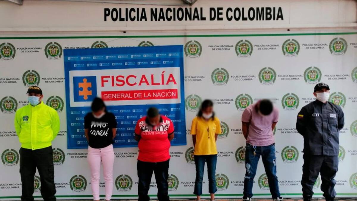 Cuatro capturados por vender estupefacientes en el centro de Pereira
