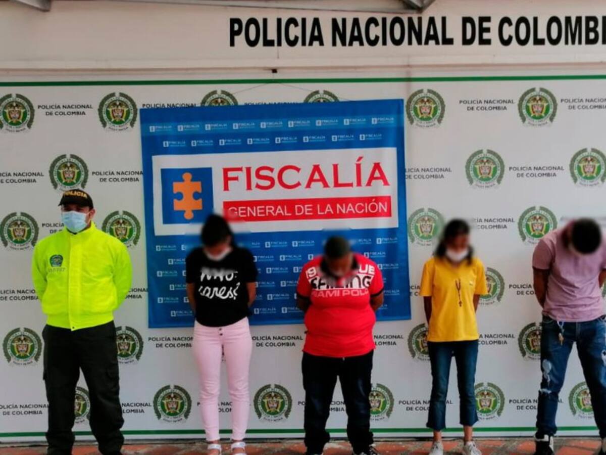 Cuatro capturados por vender estupefacientes en el centro de Pereira