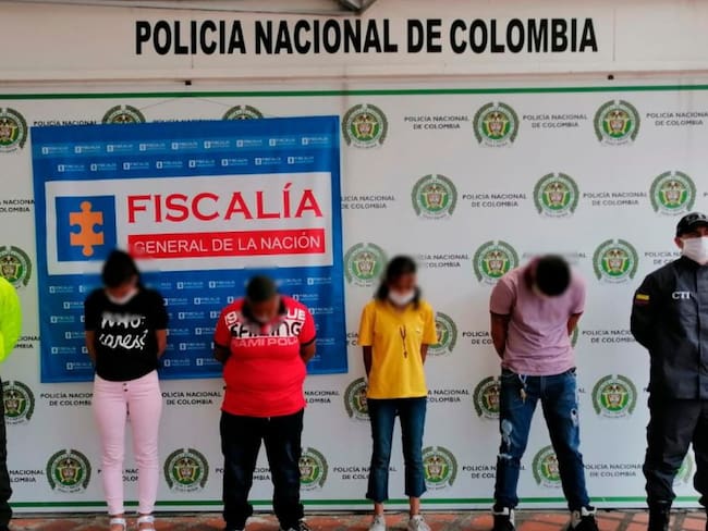 Cuatro capturados por vender estupefacientes en el centro de Pereira