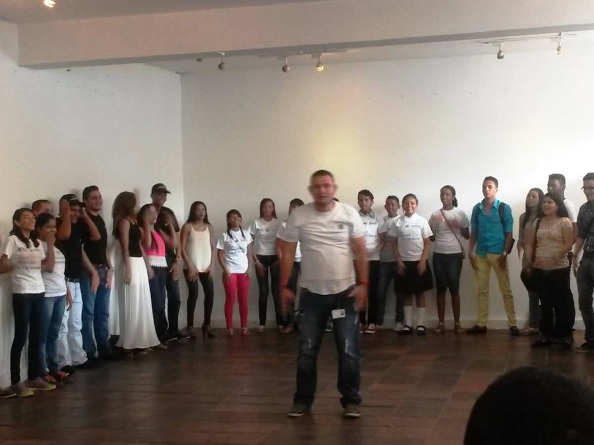 Los facilitadores de Mi Sangre invitaron a los jóvenes a pensar en soluciones para atacar las problemáticas de la región que les molestan