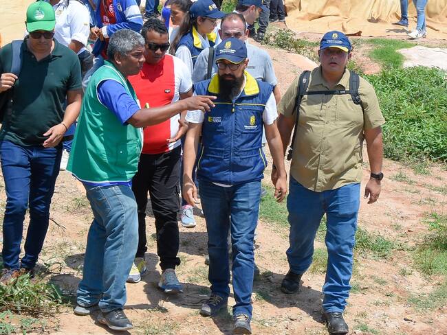 UNGRD anuncia soluciones para los afectados por la erosión en Magangué, Bolívar