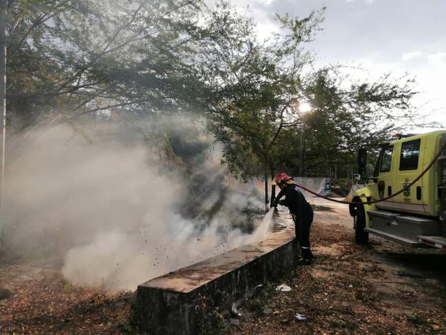 177 intervenciones en conflagraciones forestales y 52 estructurales en Neiva