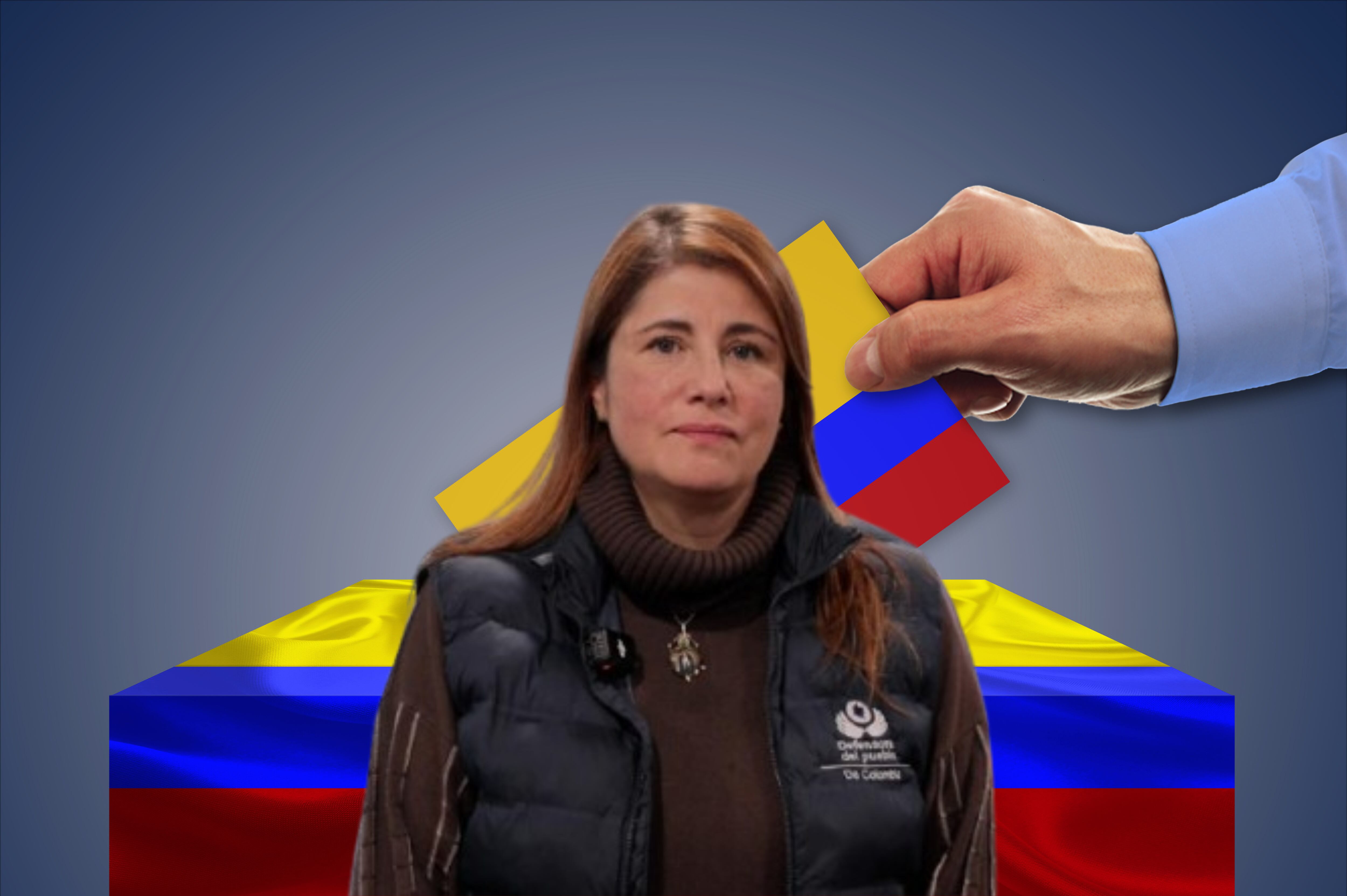Imagen de referencia. Iris Marín: Defensoría del Pueblo / Votación Colombia: Getty Images.