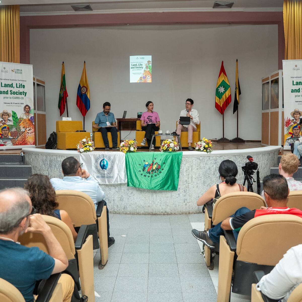 Conferencia Internacional Tierra, Vida y Sociedad en la Universidad de Cartagena