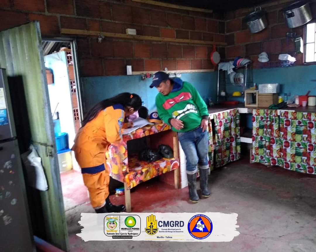 Proceso de evacuaciones voluntarias municipio de Murillo.