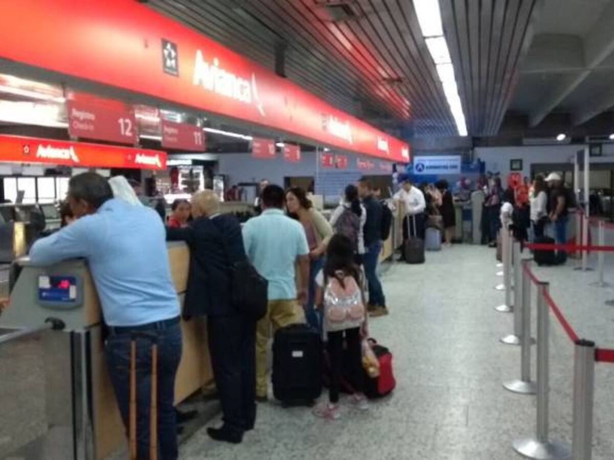 Cancelan 11 vuelos nacionales de Avianca desde Barranquilla