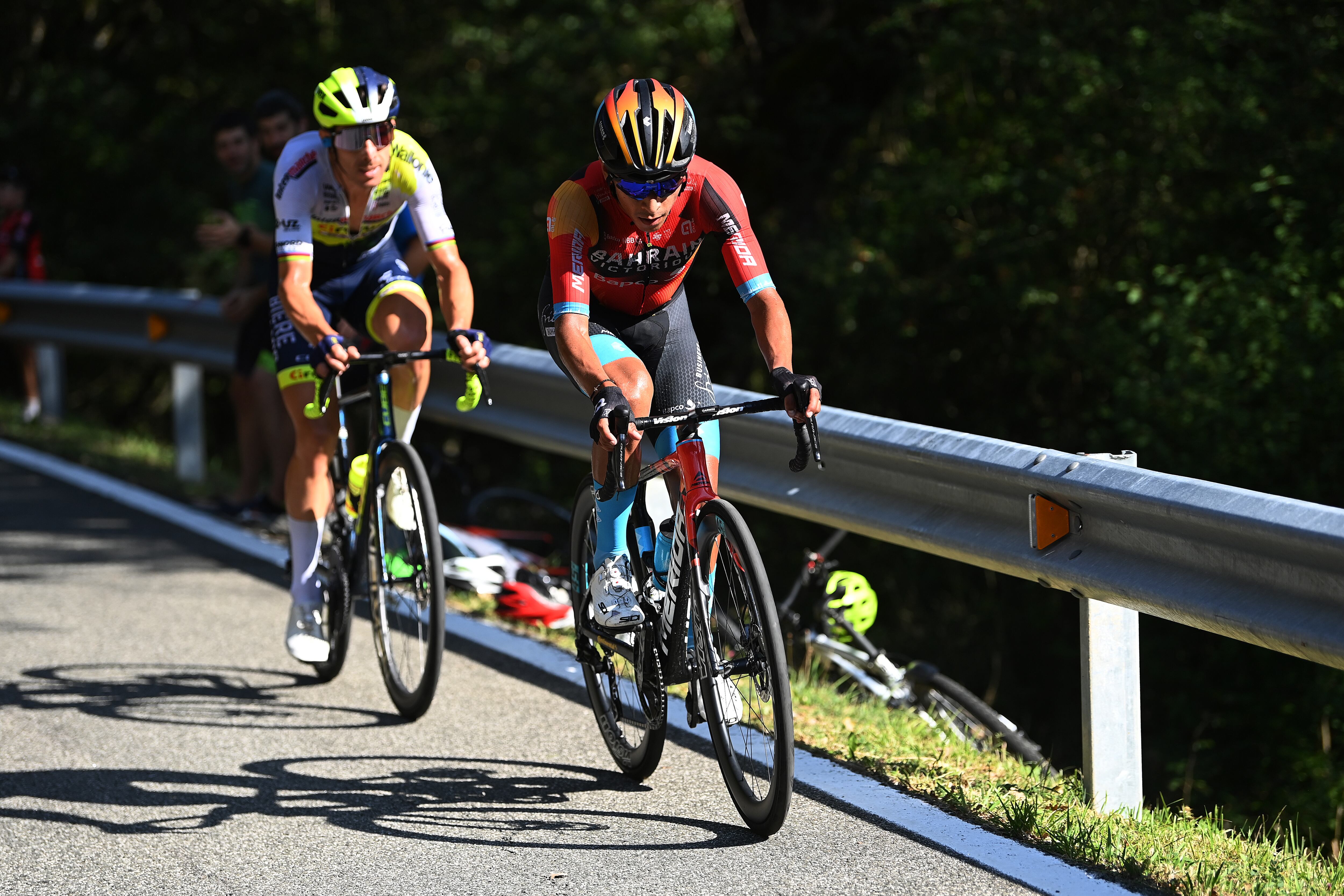 Rui Costa y Santiago Buitrago en la etapa 15 (Photo by Tim de Waele/Getty Images)