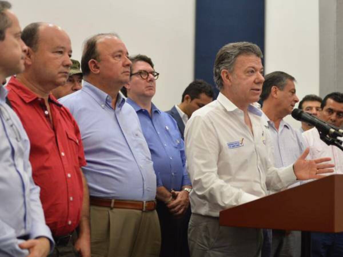 Presidente Santos lideró consejo de seguridad regional en Pereira