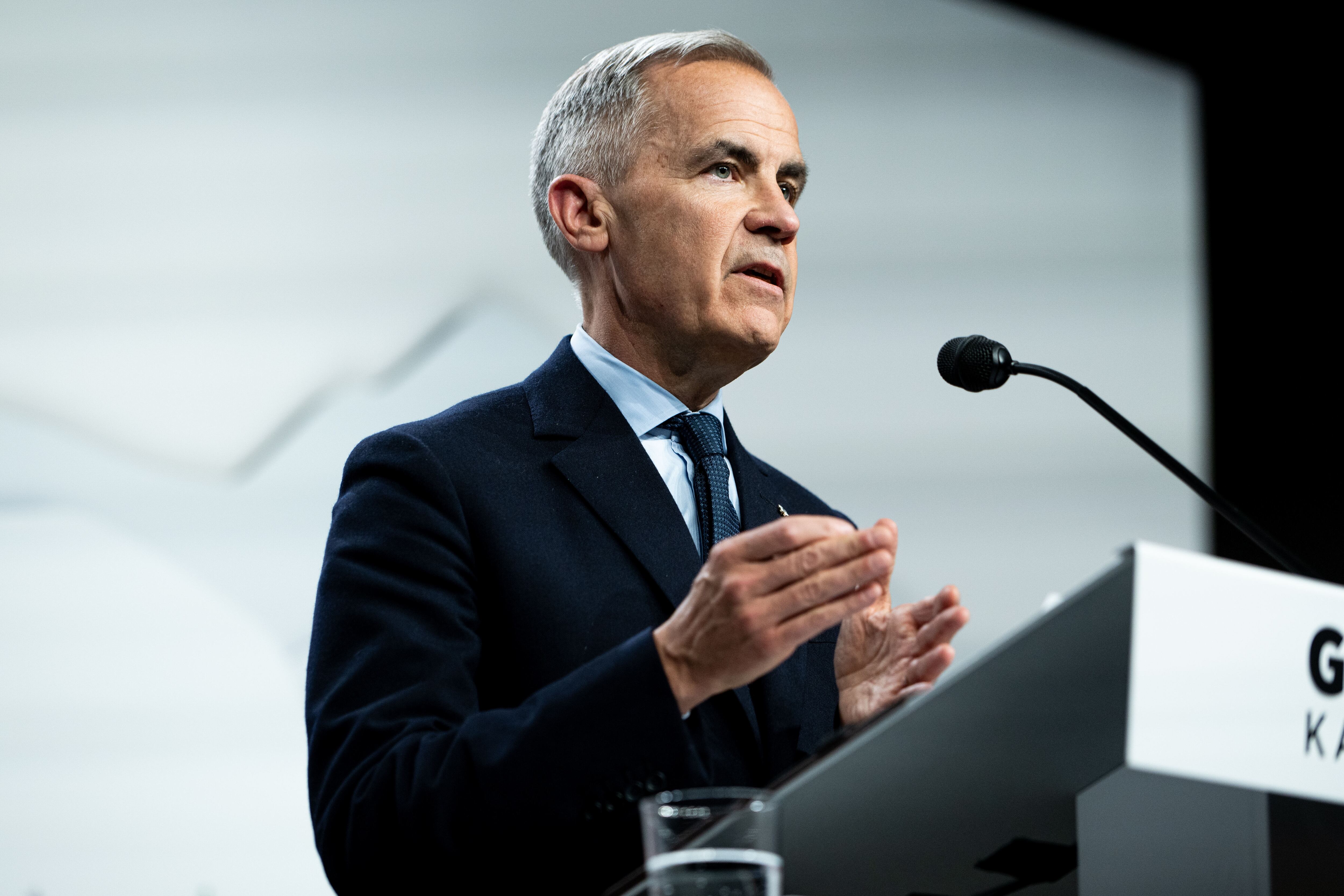 KANANASKIS (Canada), 17/06/2025.- Canadian Prime Minister Mark Carney speaks during a closing press conference marking the end of the G7 Leaders' Summit in Kananaskis, Alberta, Canada, 17 June 2025. World leaders are gathering from 15 to 17 June 2025 for the annual G7 Summit. EFE/EPA/SPENCER COLBY