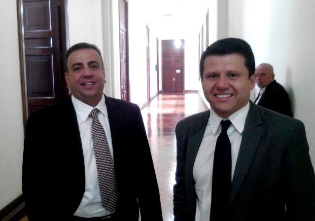 Los excongresistas Musa Beaile y Bernardo Miguel Elías / Foto: Colprensa