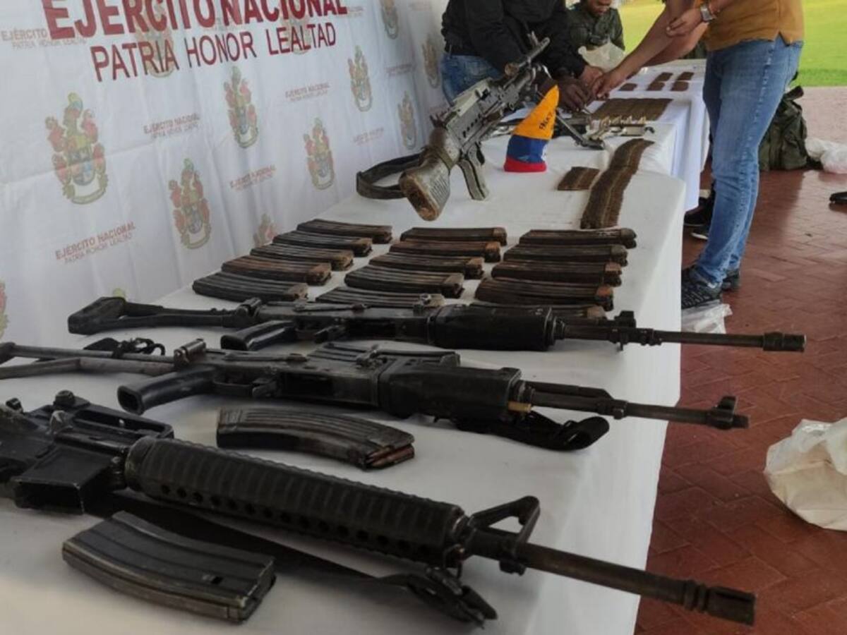 Dos disidentes fueron abatidos en combates con el Ejército en el Cauca