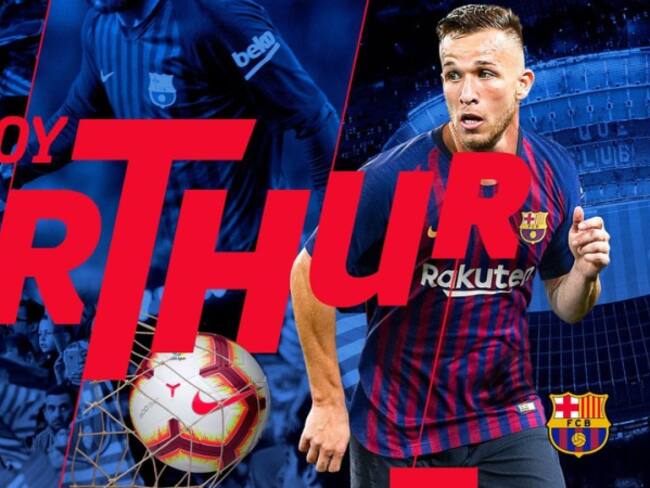 Arthur será presentado este jueves como nuevo jugador del Barcelona