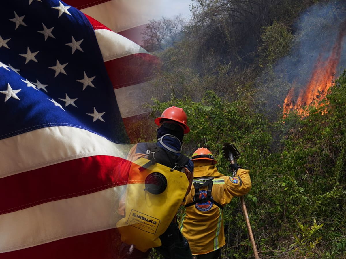 Estados Unidos anuncia 48.000 dólares en asistencia para atender incendios en Colombia