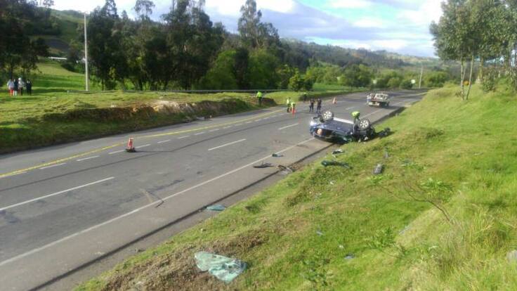 Accidente de tránsito deja herido al alcalde de Susacón, Boyacá y muerto a su conductor
