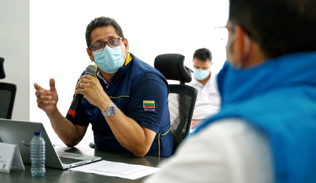 José Ricaurte, director de Gestión del Riesgo de Bolívar