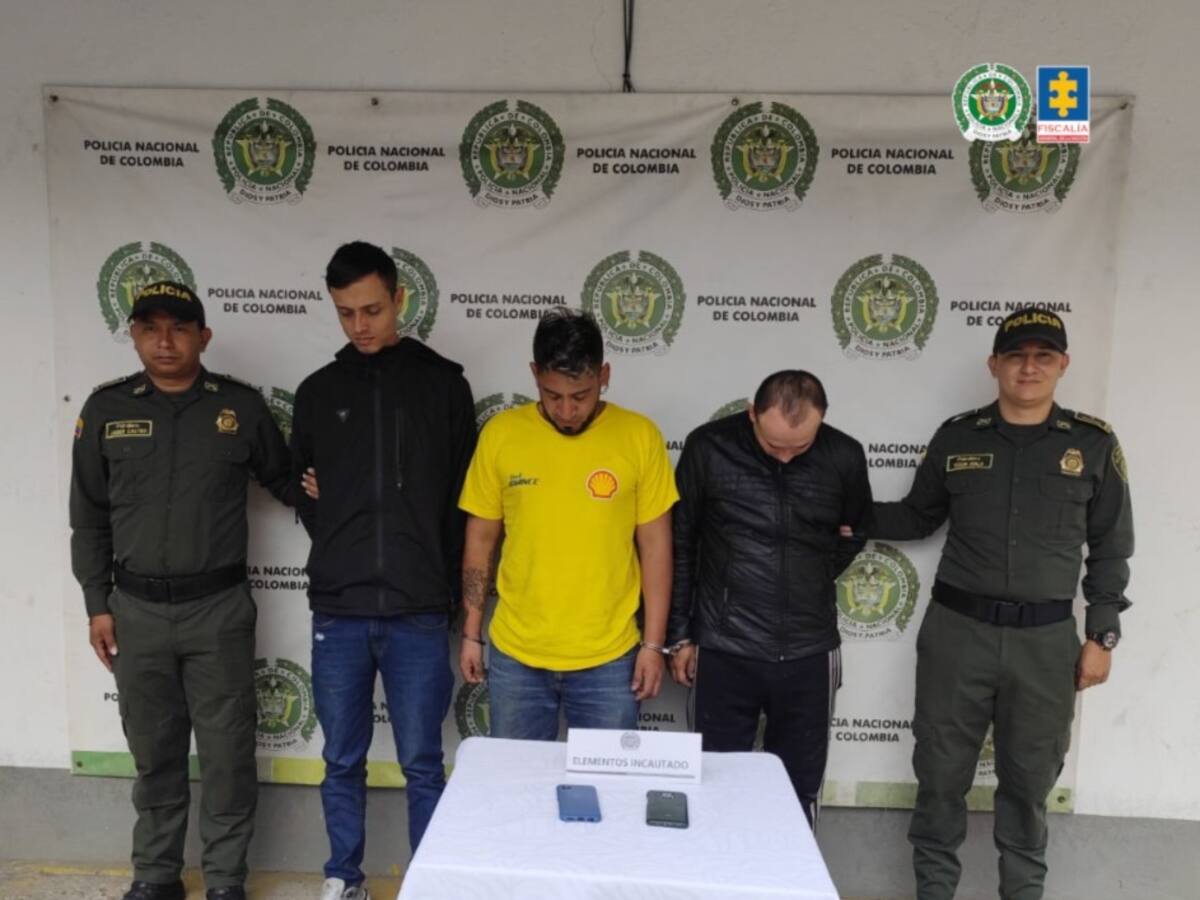 Judicializados cuatro presuntos responsables de hurtos a establecimientos de comercio en Fusagasugá