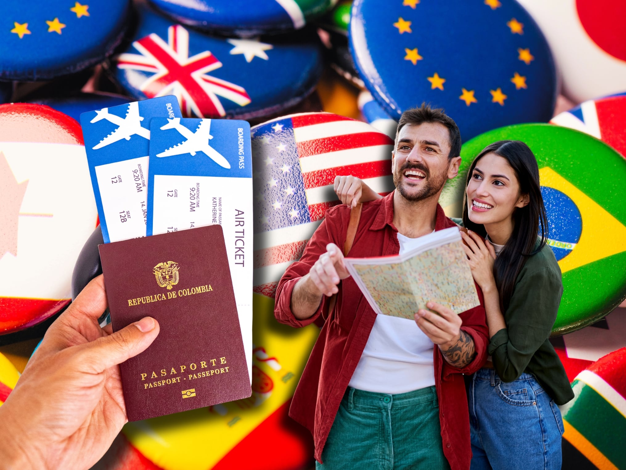 Países más fáciles para emigrar como colombiano este 2025, según la IA: requisitos y cómo aplicar