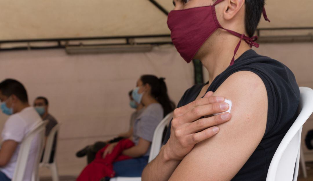 Puntos de vacunación contra la COVID-19 en Bogotá. 
